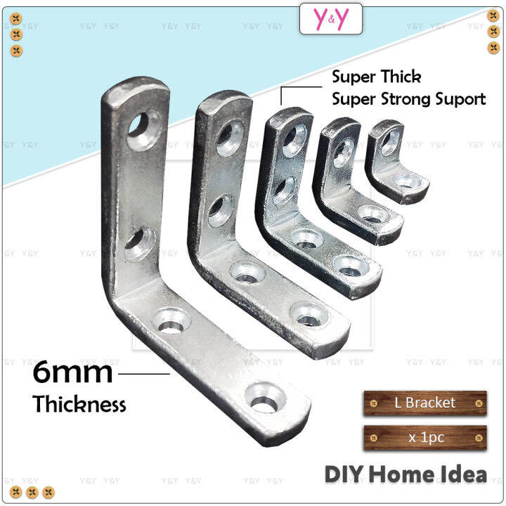 Y&Y Eco Super Thick Steel Metal Angle L Bracket / Mild Steel Angle Bar ...