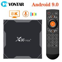 VONTAR X96 Max Plus 9.0กล่องทีวี Amlogic S905X3 Quad Core 4GB 32GB 64GB Wifi 4K X3 X96Max กล่องสมาร์ททีวีสมาร์ทเซ็ทท็อปบ็อกซ์ Uso70d