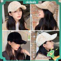 OKDEALS ลำลองแบบสบายๆ ตุ๊กตาผ้าพลัฌ เหมาะกับการแต่งตัวทุกสไตล์ หมวกแก๊ปเบสบอล หมวกยอดแหลม หมวกฮิปฮอป หมวกกีฬา