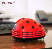 ✲❐﹍ Mini Ladybug Desktop Coffee Table Vacuum Cleaner Dust Collector for Home Office