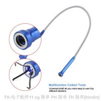 【LZ】▩✳  62cm Flexible Pick Up Magnet 4 Claw LED Light Magnetic Long Spring Picker Home Toilet Gadget Sewer Cleaning Magnet Pickup