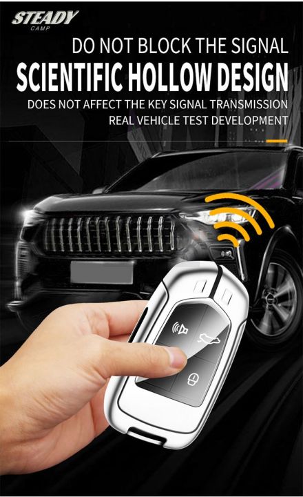 zinc-alloy-leather-car-key-case-cover-for-borgward-bx5-bx7-logo-protector-keychain-shell-key-bag-auto-interior-accessories