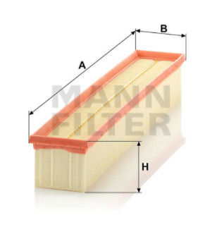 กรองอากาศ-benz-c-class-w203-2000-2007-รุ่น-c-200-kom-c-230-kom-engine-air-filter-mann-c-47109-c47109-d