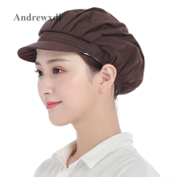 Andrewxdi หมวกเชฟสำหรับผู้ชายและผู้หญิง,หมวกเชฟยืดหยุ่นหมวกทำอาหารอบขนมในครัวหมวกสำหรับผู้ชายและผู้หญิง