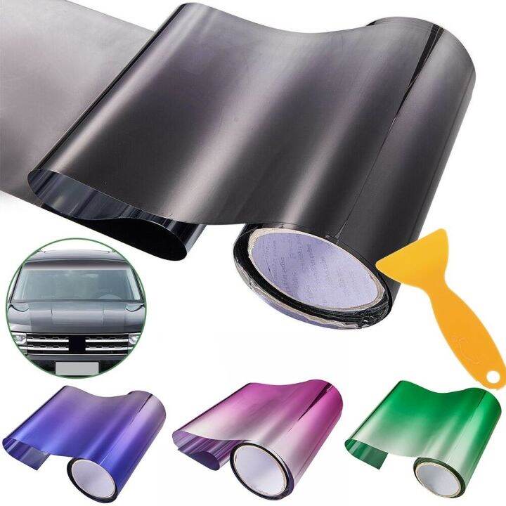 【CW】 135x20CM Car Window Sun Strip Tint Film Front Windshield Blocking