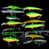 ชุดผสม15ชิ้น/ล็อตคุณภาพดีเหยื่อล่อปลา14รุ่นเหยื่อ Crankbait ทำเหยี่อปลา Wobbler ปลอม