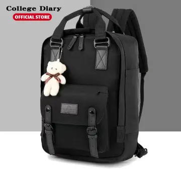 Macaroon Doughnut Backpack Student School bag Laptop Backpack