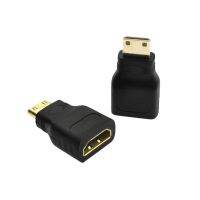 [LUNA electronic accessories] HD Mini ชาย HDMI เข้ากันได้กับอะแดปเตอร์ต่อขยายหญิงที่รองรับ HDMI มาตรฐานหญิงชาย F-M ตัวแปลงที่รองรับ HDMI