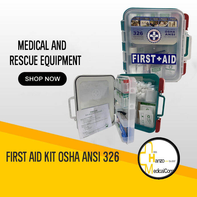 FIRST AID KIT OSHA ANSI 326 | Lazada PH