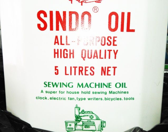 sindo-น้ำมันจักรอเนกปรเะสงค์สำหรับจักรเย็บผ้า-จักรอุตสาหกรรม-เครื่องยนต์-ๆลๆ-ขนาด-5-ลิตร