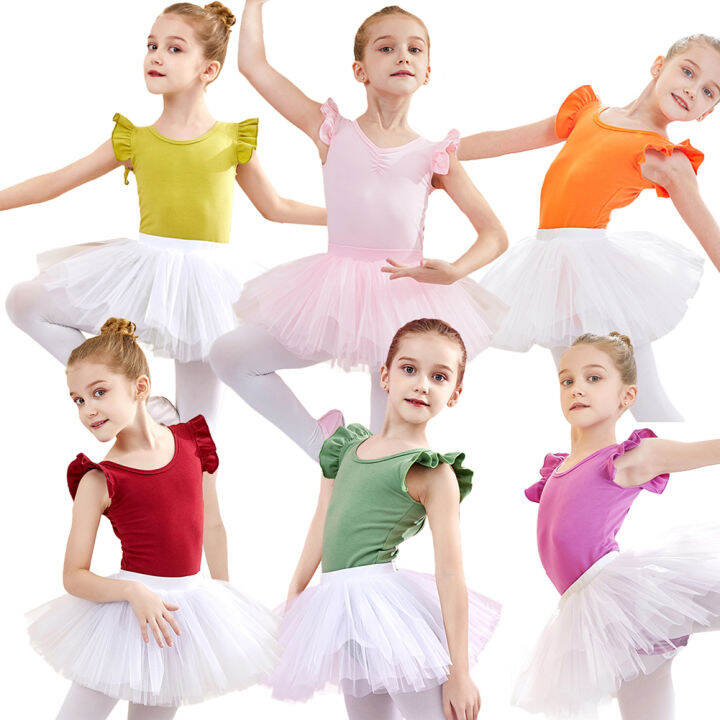 Lolanta Kids Girls' Ballet Dress Sleeveless leotard + Skirt Set ...