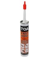 กาวพลังตะปูสูตรน้ำมัน TOA FAST BOND 320 กรัม สีเบจ