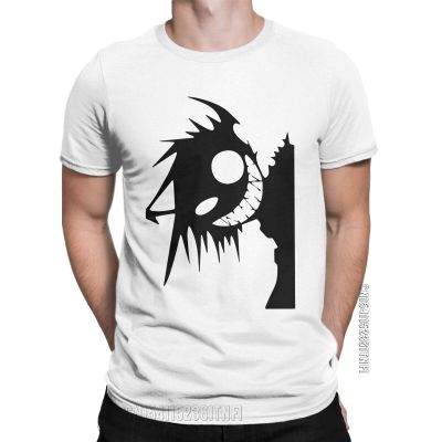 Asta Black Clover Mens T Shirt Devil Shadow Fun Tees Classic Short Sleeve Crew Neck T-Shirt 100% Cotton Graphic Clothes