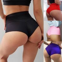 [COD] Foreign trade spring fashion high waist womens solid sexy thong European and skinny multicolor milk silk