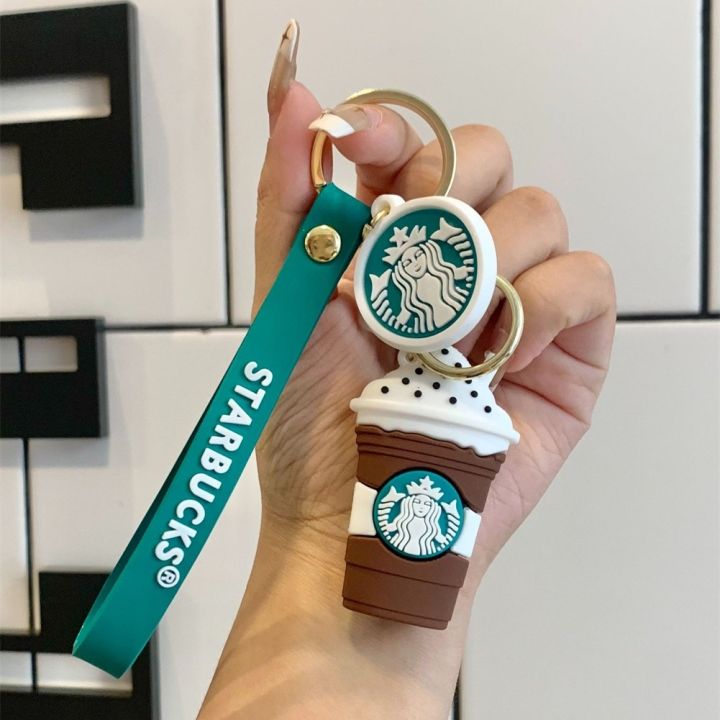 MINI KEYCHAIN STARBUCKS Coffee Cup Key Chain Key Holder Keyring