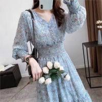 jkk dress for casual womens elegant chic fashion beach formal occasion korean style Floral long dresses NS5603