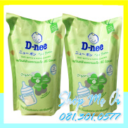 Mẫu mới Bộ 2 Gói Nước Rửa Bình Sữa D-nee 550ml x 2