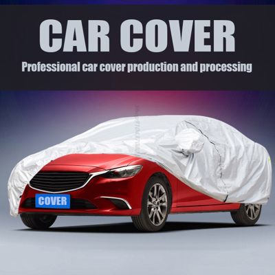 Universal Car Covers Size MLXLXXL Outdoor Full Auot Cover For SedanSun Hubcap 14 Nissan Trail T30 Travel Trailer Protection