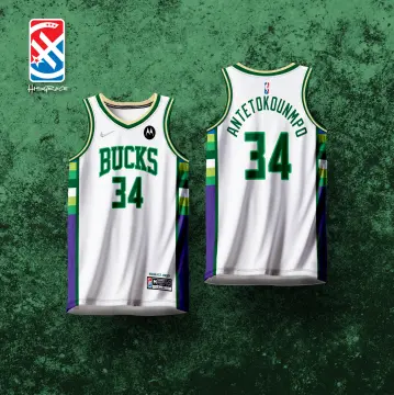 MILWAUKEE 04 ANTETOKOUNMPO JERSEY WITH FREE NAME AND NUMBER ONLY Full  Sublimation High Quality Fabrics Basketball Jersey.