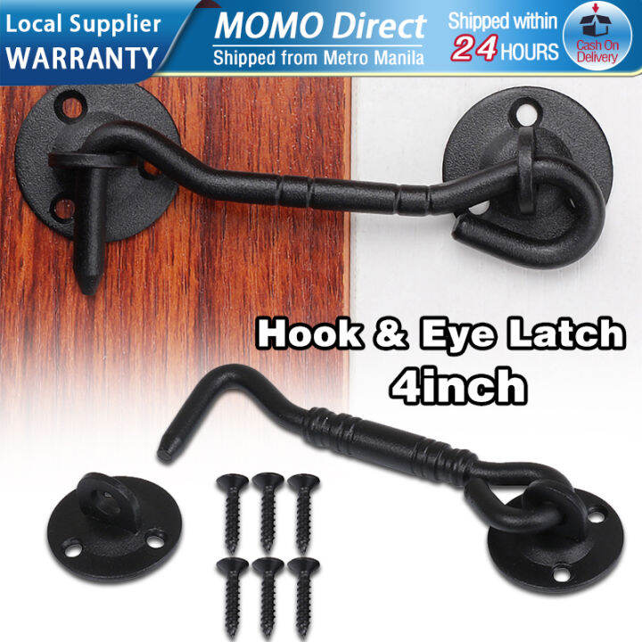 4 inch Barn Door Lock Hook & Eye Latch Privacy Hook Lazada PH