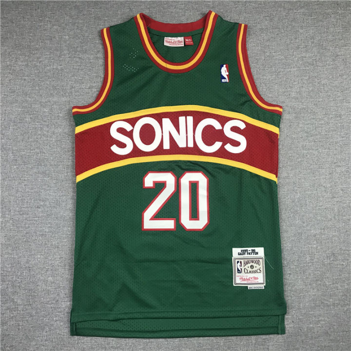 Gary Payton Seattle SuperSonics Mitchell & Ness Hardwood Classics Swingman  Jersey - Green