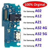 ที่ชาร์จของแท้บอร์ดเฟล็กซ์เหมาะสำหรับ Samsung A12 A52 A72 A02 A13 A32 A53 A02s 4G 5G แท่นชาร์จขั้วต่อช่องเสียบ USB เฟล็กซ์