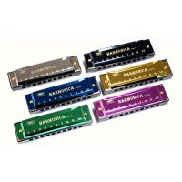 AA Titanium Copper Core 10-Hole Blues Harmonica Student Children Early Education Puzzle Orff Musical Instrument Harmonica