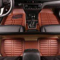 ﺴ 5pcs/set New High Quality Universal Dustproof Car Floor foot Mat Flameproof Skidproof Carpets Set car floor mats