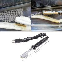 ZK30 50W Plastic Welding Plastic Welder Electric Soldering Iron With Plastic Handle Flat Tip For Car Bumper Repairing