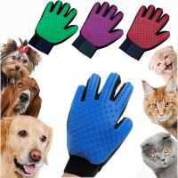 Silicone Dog Grooming Comb Deshedding Hair Gloves Dogs Cleaning Supplies Combs