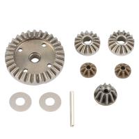 Metal Differential Gear Set for HBX 16889 16889A 16890 16890A SG1601 SG1602 1/16 RC Car Spare Parts Accessories