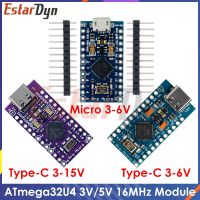 【YD】 MICRO/TYPE-C USB ATMEGA32U4 Module 5V 16MHz Board ATMEGA32U4-AU/MU Controller Pro-Micro Replace for arduino