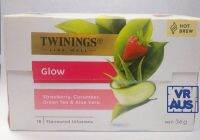 Twinings Live Well : Glow Herbal Tea Bags 18 Packs กล่องกระดาษมีรอยบุบจากการขนส่งมาจากประเทศค่ะ