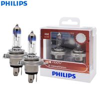 2X Philips H4 9003 12V 60/55W P43t X-treme Vision Car Headlight Bulbs 100 More Bright OEM Halogen Genuine Lamps 12342XVS2