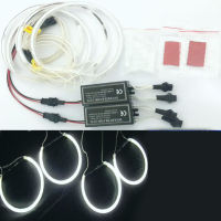 Leambiel ไฟไฟหน้าฮาโลหลอดไฟ CCFL LED สีขาว4X131มม. สำหรับ BMW E36 E46 E38 E39【fast】