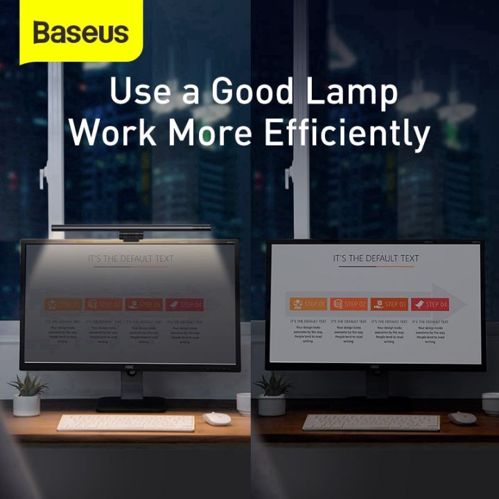 baseus-hanging-lamp-โคมไฟแขวนจอคอม-led-โคมไฟแขวนหน้าจอ-โคมไฟแขวนหน้าจอ-สําหรับอ่านหนังสือ-reading-usb-light