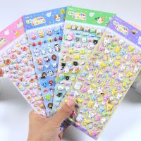 【LZ】 New Arrival Cute Mini Animals Puffy 3D Stickers DIY Scrapbooking  Sticker Diary Stationery Decorative Supply