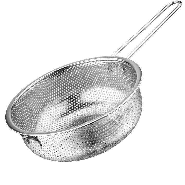 Stainless Steel MicroPerforated Colanders Strainers Metal Strainer