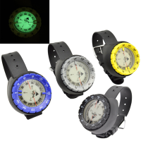 Durable Wristwatch Design Diving Compass Lightweight Portable Waterproof Plastic for Swimming Diving Water Sports Accessory