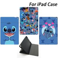 New Cute Stitch Protective Cover for IPad Case 10.2 Mini 1 2 3 for 2018 IPad Air 1 2 9.7 Cartoon Tablet Soft Funda Shell Funda Cases Covers