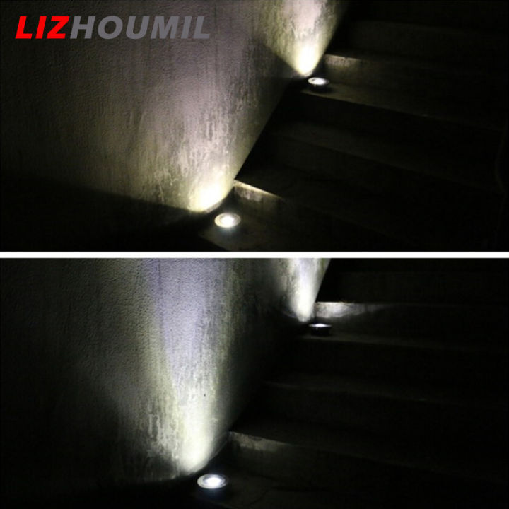 lizhoumil-แสงอาทิตย์-พลังงานสนามฝังแสงภายใต้โคมไฟตั้งพื้นตกแต่งทางเดินสวนกลางแจ้ง