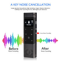 Professional Voice Activated Digital Audio Voice Recorder 8GB 16GB USB Pen Mp3 Recording With Micro SD card Noise Cancelling