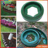 Garden Edging ขอบกั้นดิน 10 เมตร วัสดุ PE สูง5/10ซม ที่แบ่งดิน ที่กั้นดินไหล ใช้ซ้ำได้ทนทาน ที่กั้นดิน เส้นแบ่งเขตงานจัดสวน ที่กั้นดินสวน ที่กั้นดิน จัดสวน ขอบกั้นดินสวน กั้นหญ้าและหิน ที่แบ garden fence