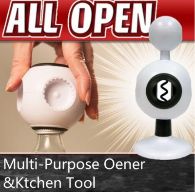 8 IN 1 RAINBEAU อุปกรณ์ช่วยเปิดอเนกประสงค์ ที่เปิดไวน์ All Open 8 in 1 Multi-purpose Opener and Kitchen Tool ที่เปิดจุกไวน์ ฝาขวด เปิดฝาขวดโห ฝาหมุน