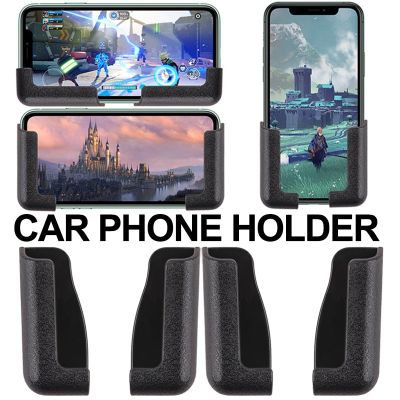 Multifunction Car Phone Holder Portability Sticky Bracket Lightness Mobile Phone Mount No Space Occupy Auto Interior Accessories Car Mounts