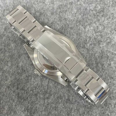 39MM Watch Case + Strap Stainless Steel Sapphire Glass Watch Case For NH35/NH36 Movement Modification Accessories