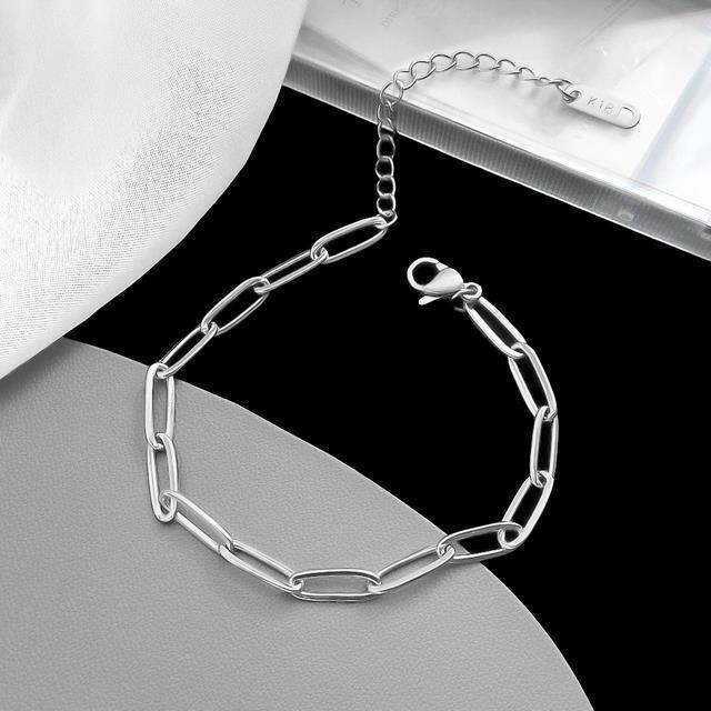 cw-punk-lock-chain-bangle-jewelry-for-adjustable-pulseras-mujer