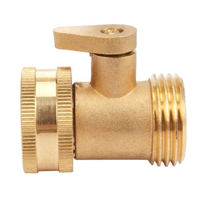 3-4-inch-garden-hose-water-pipe-connector-brass-valve-faucet-taps-splitter-with-shut-off-switch