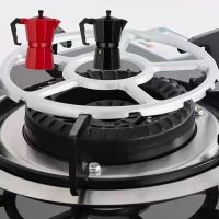 1 Pcs Iron Gas Stove Cooker Plate Coffee Moka Pot Stand Reducer Ring Holder Durable Coffee Maker Shelf