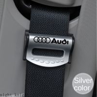 1รถที่นั่งเข็มขัดคลิปคลิป Buckle จำกัดยืดหยุ่นปรับคงที่ลื่นคลิปสำหรับ AUDI SLINE A1 A3 A4 A5 A6 A7 A8 Q3 Q5 Q7 TT R8